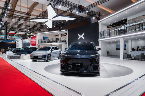 Booth XPENG di Indonesia International Motor Show (IIMS 2026). Foto: dok. XPeng Indonesia