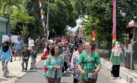 Ratusan warga Kampung Miliran, Yogyakarta, menggelar Ruwahan: Ngapem Bareng Lintas Agama untuk menyambut bulan Ramadan, Minggu (8/2). Foto: Pandanggan Jogja/Gigih Imanadi Darma