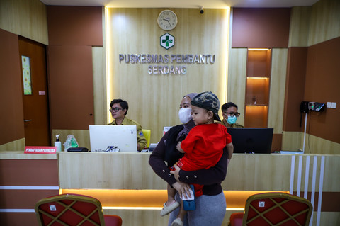 Aktivitas di Puskesmas Pembantu Serdang, Kemayoran, Jakarta Pusat, Selasa (10/2/2026). Foto: Iqbal Firdaus/kumparan