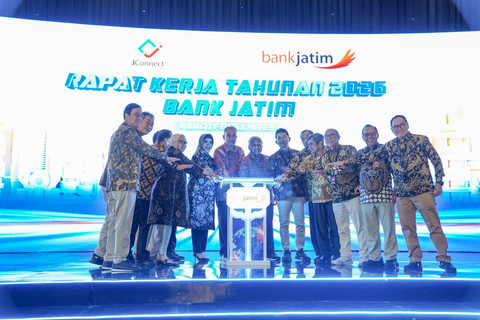 PT Bank Pembangunan Daerah Jawa Timur Tbk (Bank Jatim) menyelenggarakan Rapat Kerja Tahunan (Rakerta) Tahun 2026 pada  Jumat (6/2) dan Sabtu (7/2) di Hotel Grand Mercure Mirama Malang. Foto: Dok. Bank Jatim
