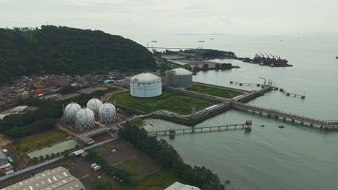 Terminal Pertamina Tanjung Sekong di Cilegon. Foto: Dok. Pertamina
