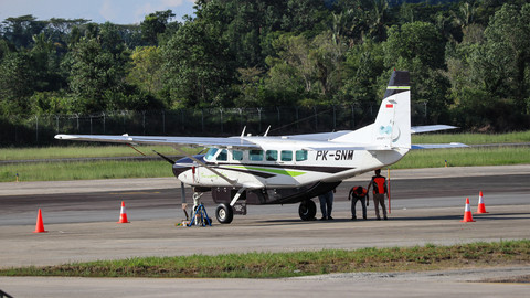 Ilustrasi Pesawat Smart Aviation. Foto: Hanafi Zul Afkar/Shutterstock