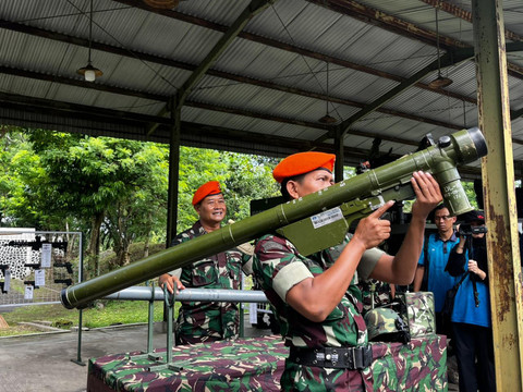 Alustista pertahanan udara di Bataliyon Arhanud 21, Daerah Istimewa Yogyakarta, Rabu (11/2). Foto: Rayyan/Kumparan