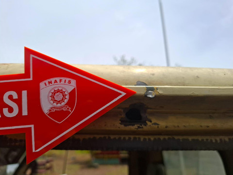 Seorang sopir mobil tangki air bersih menjadi korban penembakan oleh orang tak dikenal (OTK) di jalur poros Dekai menuju Lopon, Kamis (12/2/2026) siang. Foto: Dok. Istimewa