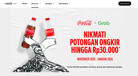 Program Recycle Me dari Coca-Cola yang berkolaborasi dengan Grab. Foto: dok. Coca-Cola