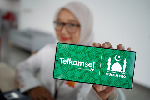Telkomsel Bundling Paket Data dengan Aplikasi Muslim Pro (1)