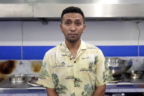 Kepala SPPG Kadiwano, Edwin Putra Kadege. Foto: Dok. Bakom RI