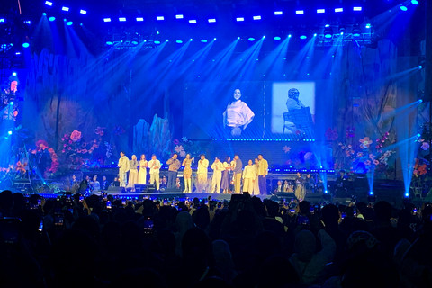 Mahalini sukses menggelar konser Koma Live In Concert yang digelar di Istora Senayan, Sabtu (14/2/2026). Foto: Vincentius Mario/kumparan