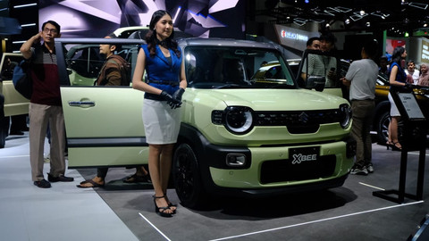 Suzuki XBee tampil perdana di IIMS 2026. Foto: Sena Pratama/kumparan