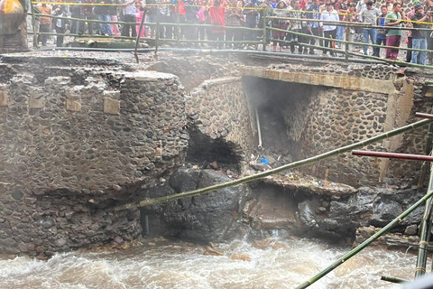 Suasana objek wisata Guci, Tegal, Senin (16/2/2026). Foto: Nasywa Athifah/kumparan