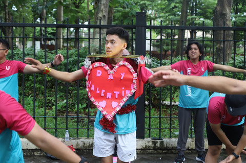 Fun Run Spesial Valentine Digelar, teman kumparan Tampil Pakai Kostum Unik (1)