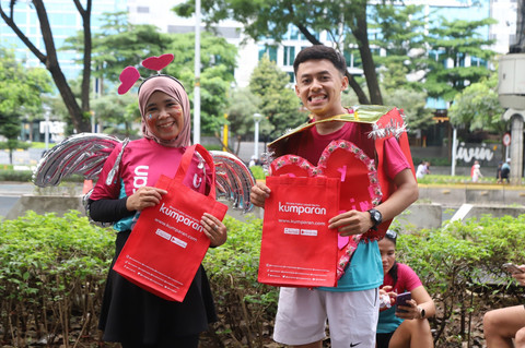 Fun Run Spesial Valentine Digelar, teman kumparan Tampil Pakai Kostum Unik (6)