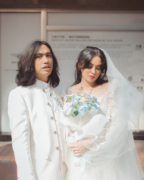 Gerald Situmorang dan Ayushita bagikan foto-foto pernikahan.  Foto: Dok. Instagram @geraldsitumorang 