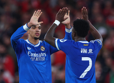 Benfica vs Real Madrid. Dok: REUTERS/Pedro Nunes