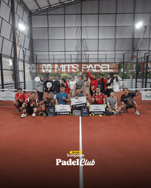 Keseruan Main Bareng teman kumparan Padel Club. Foto: kumparan
