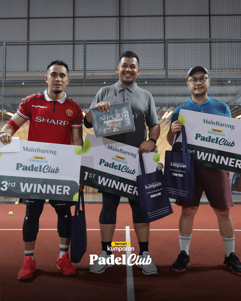 Keseruan Main Bareng teman kumparan Padel Club. Foto: kumparan