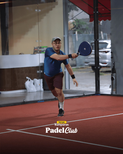 Keseruan Main Bareng teman kumparan Padel Club. Foto: kumparan