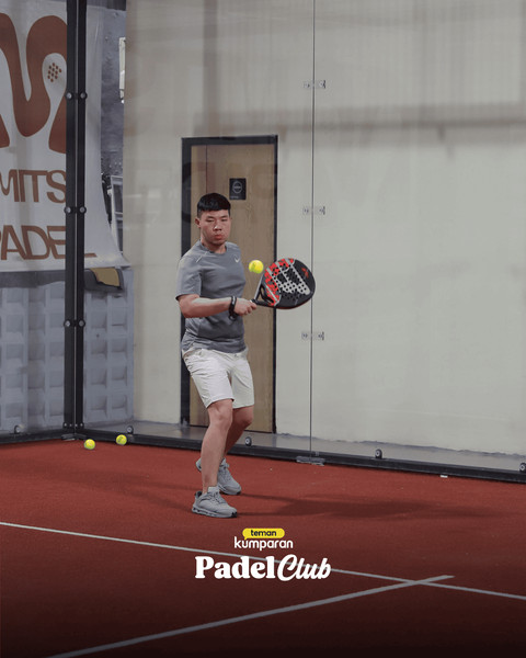 Keseruan Main Bareng teman kumparan Padel Club. Foto: kumparan 