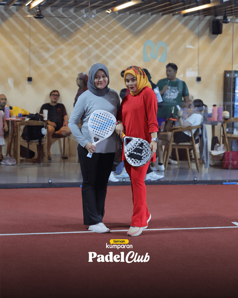 Keseruan Main Bareng teman kumparan Padel Club. Foto: kumparan 