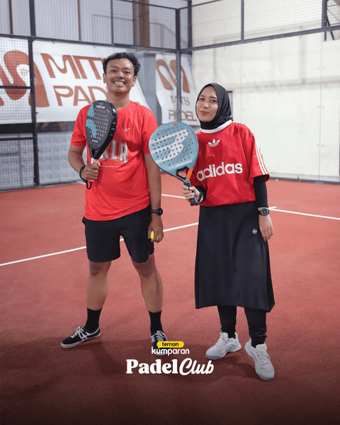 Keseruan Main Bareng teman kumparan Padel Club. Foto: kumparan 