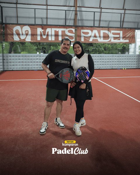 Keseruan Main Bareng teman kumparan Padel Club. Foto: kumparan