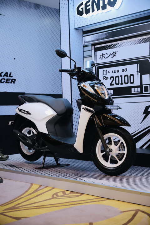 Honda Genio Vibrant Black & White. Foto: Dok. AHM