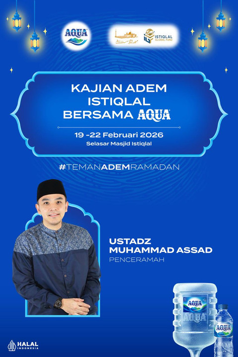 Kajian Adem Istiqlal Bersama AQUA. Foto: dok. kumparan