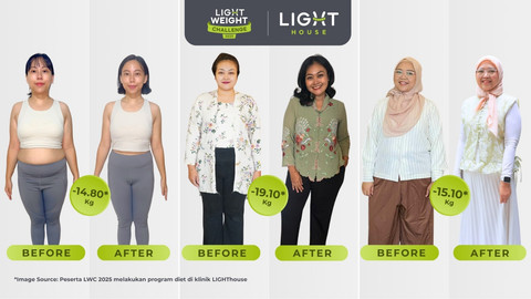 3 pemenang LIGHTweight Challenge (LWC) 2025. Foto: Dok. LIGHT Group