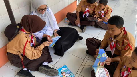 Aktivitas keseharian siswa Sekolah Rakyat Menengah Pertama (SRMP) 9 Kota Bandung di sekolah dan asrama. Foto: Dok. Humas SRMP 9 Bandung