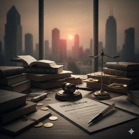 Ilustrasi Menimbang iman dan rasio dalam cahaya keadilan. Foto: Gemini AI