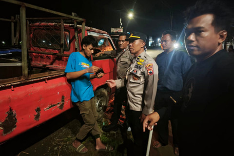 Polisi amankan mobil sound horeg yang ganggu masyarakat. Foto: Dok. Polres Kudus