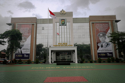 Polres Tangerang Selatan. Foto: Jamal Ramadhan/kumparan