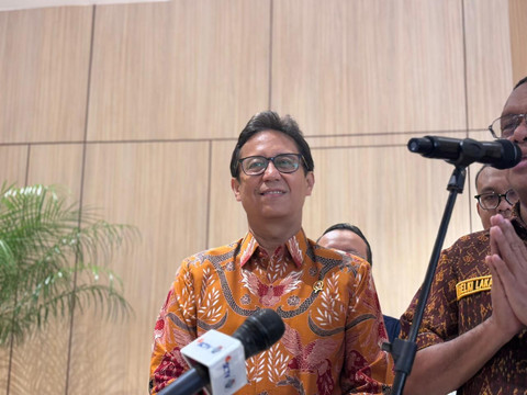 Suasana orientasi pusat Program Pendidikan Dokter Spesialis (PPDS) di Rumah Sakit Pendidikan Penyelenggara Utama (RSPPU) di Gedung Kemenkes, Jakarta Selatan, Rabu (25/2).  Foto: Amira Nada Fauziyyah/kumparan