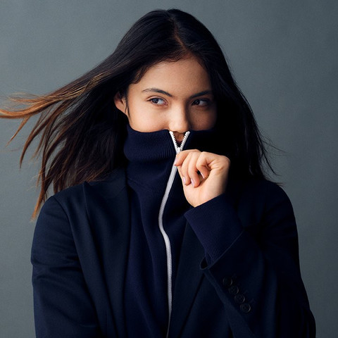 Emma Raducanu jadi global brand ambassador Uniqlo. Foto: Uniqlo