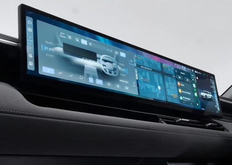 Mobil listrik Hyundai Elexio yang dikembangkan di China.  Foto: Hyundai