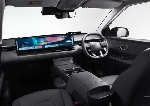 Mobil listrik Hyundai Elexio yang dikembangkan di China.  Foto: Hyundai