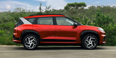 Mobil listrik Hyundai Elexio yang dikembangkan di China.  Foto: Hyundai