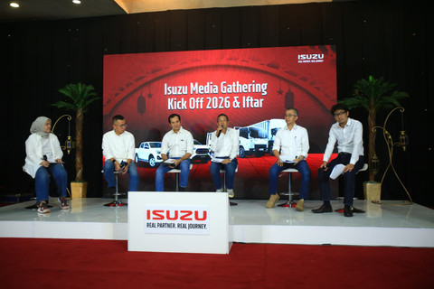 Konfrensi pers Isuzu di awal 2026. Foto: Fitra Andrianto/kumparan