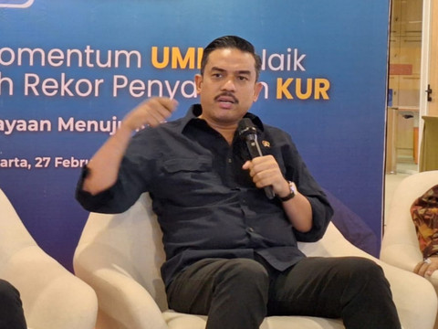 Menteri Usaha Mikro, Kecil dan Menengah (UMKM) Maman Abdurrahman di Kantor Kementerian UMKM, Jakarta, Jumat (27/2). Foto: Widya/kumparan