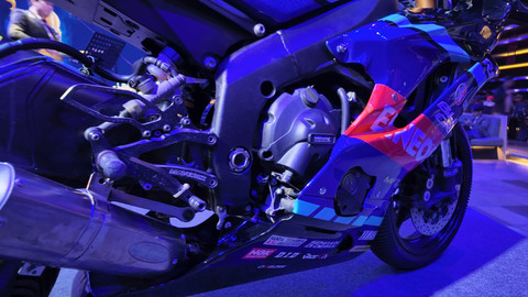 Motor balap Yamaha untuk musim 2026. Foto: Fitra Andrianto/kumparan