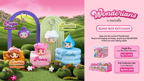 Filosofi di Balik Lima Karakter Wonderians. Foto: Sociolla