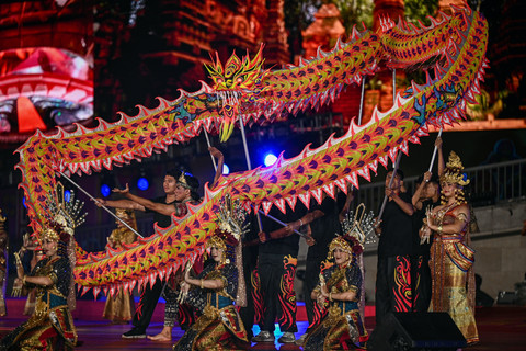 Perayaan Harmoni Imlek Nusantara 2026. Foto: Fauzan/ANTARA FOTO