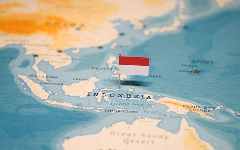 Ilustrasi peta Indonesia. Foto: hyotographics/Shutterstock