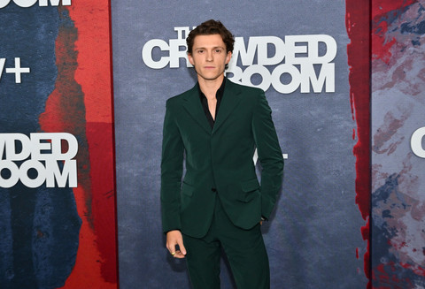 Tom Holland tiba untuk pemutaran perdana "The Crowded Room" di Museum of Modern Art, New York City pada 1 Juni 2023. Foto: ANGELA WEISS / AFP