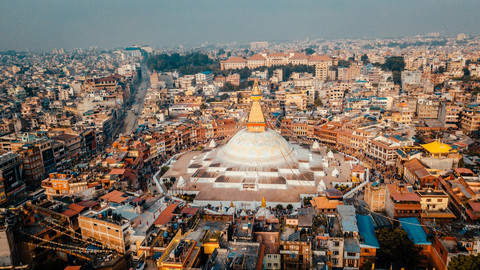 Pemandangan Kota Kathmandu dari udara. Foto: Raimond Klavins/Unsplash