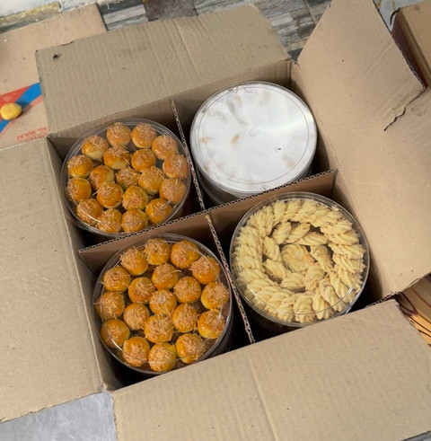 UMKM kue-kue kering di Kampung Nastar, Ciledug, Larangan, Tangerang Foto: Azalia Amadea/Kumparan