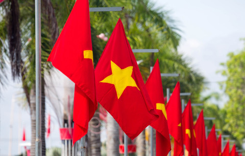 Bendara Vietnam. Foto: andyan1992/Shutterstock