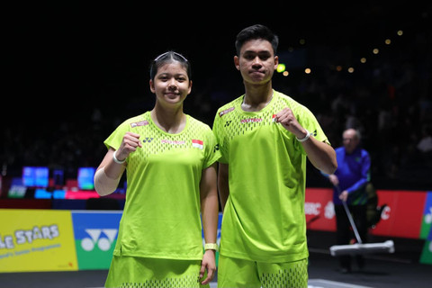 Jafar/Felisha melaju ke babak 16 besar All England. Foto: Dok. PBSI