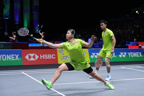 Jafar/Felisha melaju ke babak 16 besar All England. Foto: Dok. PBSI