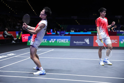 Raymond/Joaquin di All England 2026. Foto: Dok. PBSI